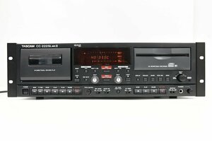 TASCAM タスカム CC-222SL MKII 業務用CD/カセットデコーダー 現状品 2011年製 取説あり Y20780765 現状品