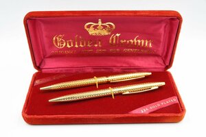 Golden Crown ゴールデンクラウン 22K GOLD PLATED ボールペン シャープペン セット 20772845