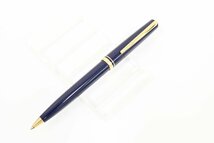 MONTBLANC モンブラン GENERATION Pix CLASSIC ブルーxゴールド ツイスト式ボールペン ケース付き 20745386_画像8