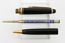 MONTBLANC モンブラン MEISTERSTUCK マイスターシュテュック クラシック 164 ブラックxゴールド ツイスト式 ボールペン 20742717_画像4