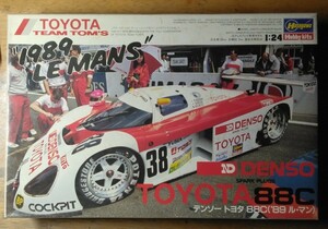 ハセガワ製 1/24 DENSOトヨタ88C 1989年のル・マン24時間耐久レース出場車の未組立キット