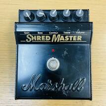 【希少】動作品 Marshall Shred Master マーシャル シュレッドマスター エフェクター 英国製 NN7073_画像1