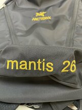 ARC'TERYX アークテリクス バックパック かばん リュックサック Mantis 26 中古 ◆ブラック◆GN 2_画像6