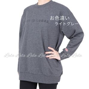 新品 slyde スライド(SLYDE) 長袖 ロングスウエット トレーナー ロゴスウェット スウェット スエット トップス