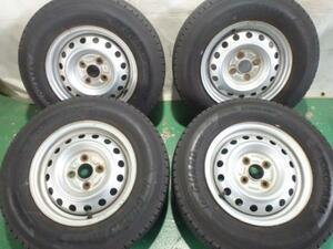 S976■ヨコハマ IG91 165/80R13■ CW 13X5J +39 鉄 中古4本