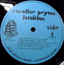 ●US-Bar-B-Q RecordsオリジナルEX+:EX Copy!! Caroline Peyton / Intuition_画像7