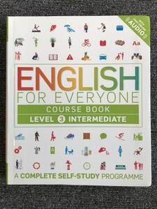 ●959　English for Everyone Course Book Level 3 Intermediate　※書き込み有ます