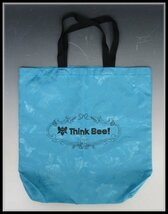 [ZEROnet]△未使用保管品 Think Bee! シンクビー ブルーカナリー 長財布 ハンドバッグ 2点セット ジャストハート 花柄 専用収納袋△J511-13_画像9