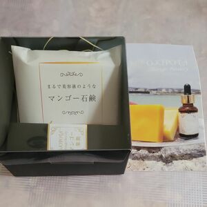 マンゴー石鹸と保湿美容液 基礎化粧品セットOKIPOTA