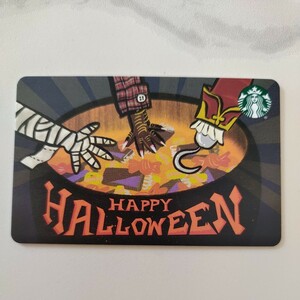 スターバックス カード STARBUCKS スタバ　ハロウィン　スタバカード PIN　未削り　アメリカ