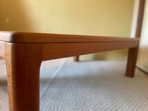 ジャパンヴィンテージ　チーク材　座卓　ビンテージ家具　北欧 ローテーブル センターテーブル 和家具_画像5