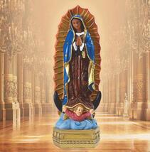 新入荷 グアダルーペ 聖母像 置物 カトリック 彫刻 宗教 装飾 工芸品 信仰 メキシコ 華やか 仏像 ギフト プレゼント_画像6