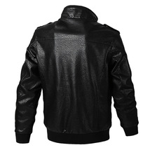 レザージャケット メンズ ライダースジャケット 革ジャン 皮ジャン バイクジャケット ジャケット オシャレ 春秋冬 Ｍ~4XL_画像2