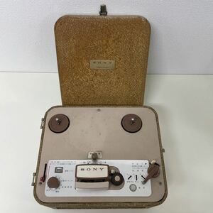 ジャンク　ソニーSONY テープコーダー　モデル101 レトロ　昭和　TAPECORDERオープンリール 動作未確認　231126e05