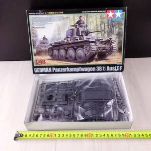 3F7 未組立 プラモデル 1/48 タミヤ ドイツ軽戦車 38(t) E/F型 プラモデル ミリタリーミニチュアシリーズ