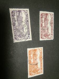  New Zealand,1931 aviation #C1~3,3 kind set, used ., condition excellent 