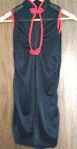 チャイナドレス コスプレ 誘惑 女性 衣装 レースレディース ショーツ ブラ セット ブラック 黒 ワンピース