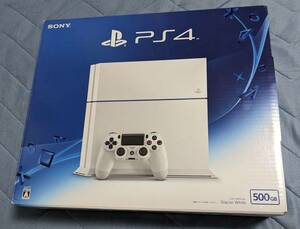 【中古品】PS4本体 　ソフト付き　CUH-1200A BO2 ホワイト　白