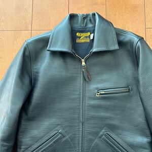 トロフィークロージング　ハミングバードジャケット　trophy clothing HUMMING BIRD HORSEHIDE JACKET ライダース レザージャケット