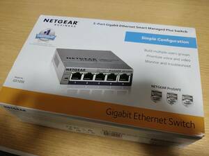 NETGEAR GS105E-200JPS 法人向けギガビット5ポートスイッチングハブ