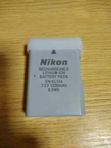 Nikon EN-EL14a バッテリーパック ジャンク