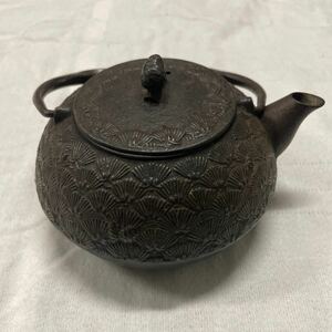 鉄瓶 南部鉄器 茶道具 善印 丸善　伝統工芸品　急須 IH10025h