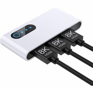 685) 8K HDMI 2.1切替器 iVANKY 4K@120Hz/8K@60Hz 双方向 切り替え器 ２入１出・１入２出の出力スイッチャー PS5/PS4/Xbox X
