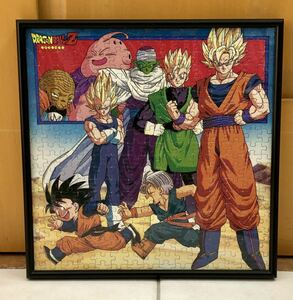 ドラゴンボールZ キラ ラメ入り ジグソーパズル ビバリー アルミ 額装 平成レトロ 日本製 300×300mm 壁掛け