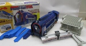 ★平0019 TOMY トミー プラレール タイムステーションD51 デゴイチ モノレール セット TIME STATION 車両 おもちゃ 玩具 32311081