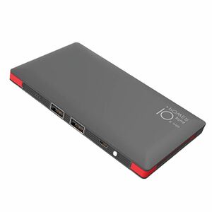 訳あり新品(箱破損) モバイルバッテリー 大容量 10000mAh iphone/Android/Type-C対応 スマホ充電器 PSE認証 ４台同時充電 