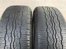 中古 60系ハリアー純正 18インチ4本セット トヨタ純正 18インチ 18x7.5J+45 ブリヂストン DUELER H/T687 235/55R18_画像4