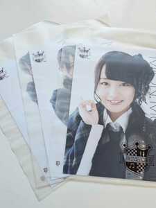 AKB48 向井地美音 A4サイズ生写真ポスター AKB48 CAFE&SHOP限定 3種コンプ 