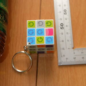 Gatsbygyatsu Be key holder Rubik's Cube novelty goods not for sale extra toy hair wax 