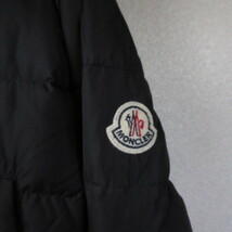 ○MONCLER モンクレール◆ダウンコート ジャケット アウター GENE GIUBBOTTO ファー フード 国内正規◆レディース ブラック サイズ0_画像4