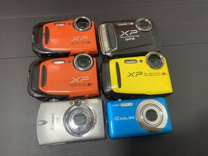 デジタルカメラ　デジカメ　まとめ　FUJIFILM　XP　Canon　IXY　CASIO　EXILIM　EX-Z800　7.1MEGA PIXELSなど　写真追加あり