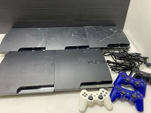 SONY　PlayStation3　本体5台まとめ　CECH-2500A/CECH-2000A×3/CECH-2500B　コントローラー　デュアルショック【写真追加あり】