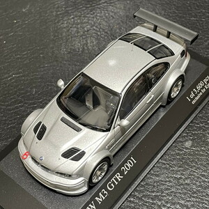 1/43 BMW M3 GTR ストリート 2001 シルバー 京商フェア限定 ミニチャンプス PMA 【403012105】