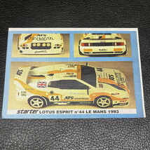 1/43 キット ロータス エスプリ スポーツ300 LM 1993 #44 / Lotus Esprit Sport 300 # - Lotus L4 4v DOHC 2174 cc Turbo GT_画像6