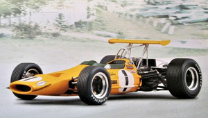 1/43 キット マクラーレン McLaren M7A/2 第10戦 カナダGP 1968 (ミドル ウイング) #2 B.マクラーレ /#1 D.ハルム 優勝 / REF115