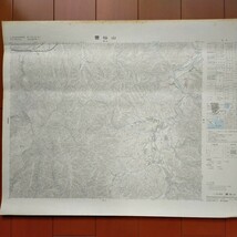 地形図 滋賀県●25千分の1霊仙山、篠立、高宮●昭和45年〜46年発行●各1枚 3枚組●折畳んで発送します_画像2