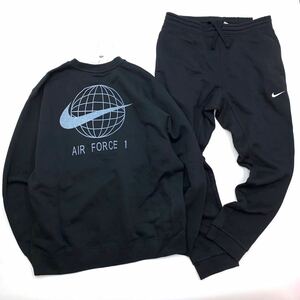 NIKEナイキ　エアフォース1 40周年　クルートレーナー&スウェットパンツ　DZ4715-010 905236-010 黒　2XL