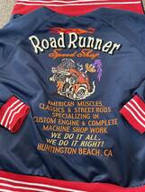 ROAD RUNNER SPEED SHOP ZIP UP JERSEY テーラー東洋 ロードランナー ジャージ Mサイズ 世田谷ベース系 古着美品 _画像4