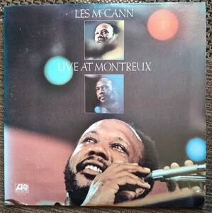 USオリジナル盤【Les McCann】Live at Montreux (Atlantic SD 2-312) 　2枚組　Side.4にはローランド・カーク参加