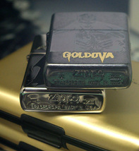 【ZIPPO】韮沢靖 ゴルドバ(GOLDOVA)プラチナ鏡面＋ニッケル燻バレル,2個セット／ネコポス_画像8