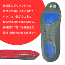 PUMA（プーマ） インソール 【evercushion PLUS】　◇レッド ◇（26.0～26.5ｃｍ）ネコポス（ポスト投函）発送 _画像2