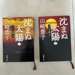 沈まぬ太陽 新潮文庫 山崎豊子 アフリカ篇 上下巻セット