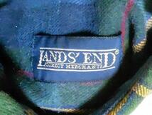 ★即決★【LANDS'END ランズエンド】 90s ハンガリー製 ヘビーネルシャツsizeM_画像3