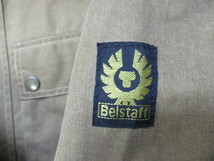 Belstaff　ベルスタッフ　オイルドジャケット　メンズS　ベージュ　トライアルマスター　オイルドコート　メンズコート　カバーオール10311_画像4