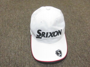 SRIXON　スリクソン　キャップ　帽子　フリーサイズ　大人用　白　ゴルフキャップ　ゴルフハット　スポーツキャップ　野球帽型　11250