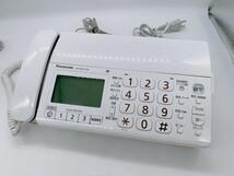 きれい Panasonic KX-PD215-W おたっくす デジタルコードレスFAX電話機 コードレス子機 KX-FKD404-W1 引取歓迎/茨城 231102か2 100 D2_画像2